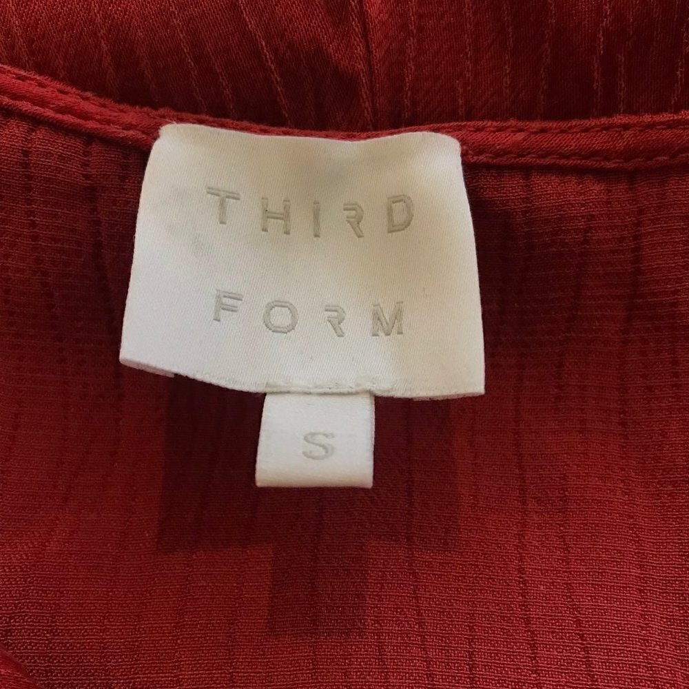 Third form INTRIGUE TIED PLAYSUIT | SCARLET - image 4